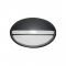 WALL LAMP OVAL  21.5CM WITH COVER GREY RAL7016M HI5073GDS