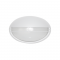 WALL LAMP OVAL  21.5cm WITH COVER RAL WHITE C3619M HI5073WMS