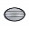 CEILING LAMP OVAL No5074 GREY RAL7016M HI5074GDS