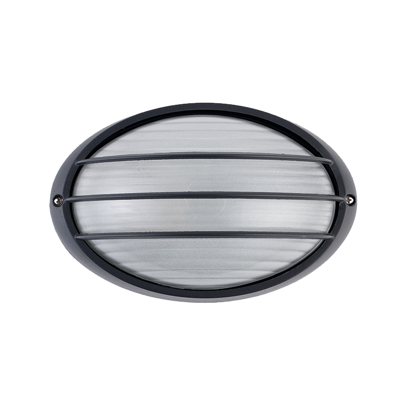 CEILING LAMP OVAL No5074 GREY RAL7016M HI5074GDS