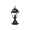GARDEN LIGHT ΙΡ44 Ε27 60W BLACK RAL C0026 HI6043BMS