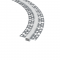 FLEXIBLE TRIMLESS ALUMINUM PROFILE P125FL WITH SILICON OPAL DIFFUSER 2m/pc P125FL