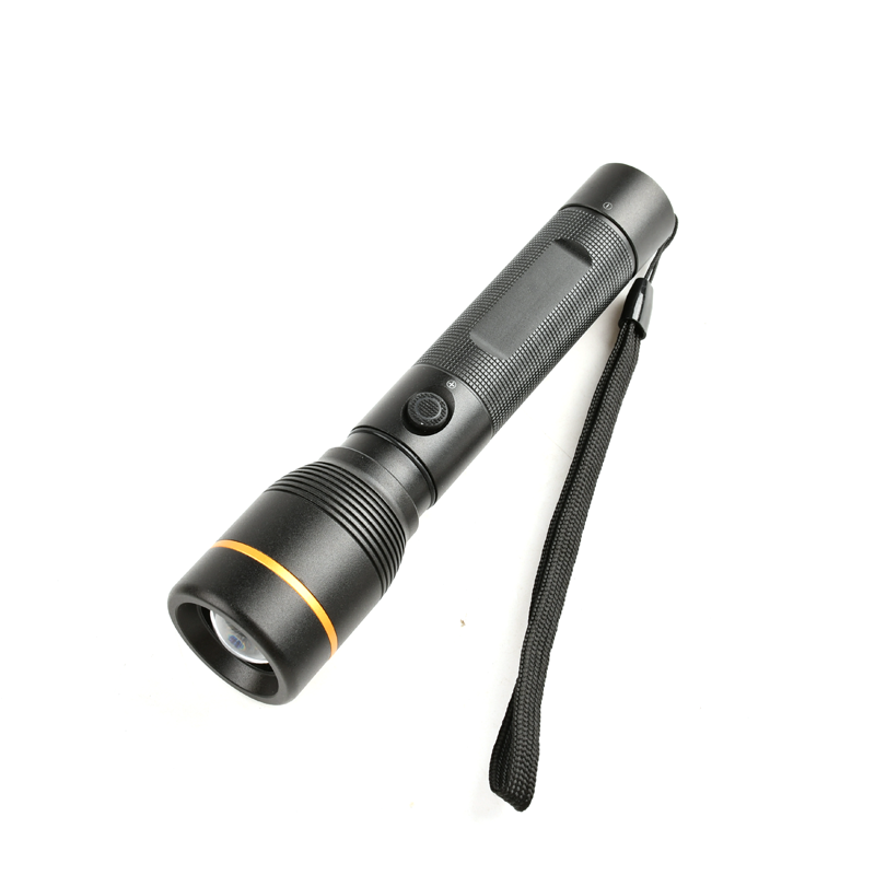 LED RECHARGEABLE ZOOMABLE FLASHLIGHT 10W 1000LM 6500K IP44 Li-on 2200mAh ,TYPE-C USB RETOC1065