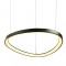 PENDANT LIGHTING LED 44W CCT 4670LM HARMONY BLACK ALUMINUM IP20 D60XH120CM BR97LEDP60BKCCT