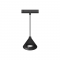 MINI BLACK MAGNETIC PENDANT LUMINAIRE 24V DC 2W 3000K 160LM 36° RA90 5 YRS Φ45*35,5(1000)ΜΜ TCOP230B