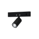 MINI BLACK MAGNETIC SPOT 24V DC 1W 3000K 80LM 24° RA90 5 YRS Φ12*22(38)ΜΜ THUBE130B