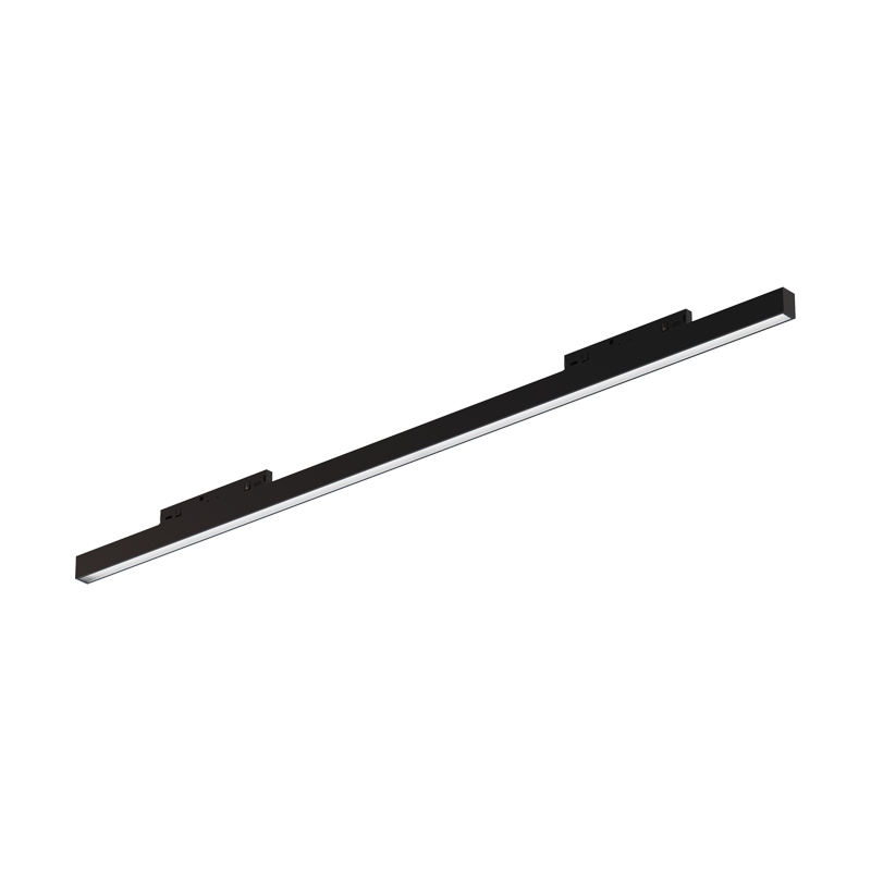 MINI BLACK MAGNETIC LUMINAIRE 24V DC 19W 3000K 950LM 100° RA90 5 YRS L587MM TLUCCA1930B