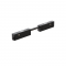 BLACK CORNER ELECTRICAL CONNECTOR WITH CABLE FOR MINI MAGNETIC TRACK 24V DC TMCCB