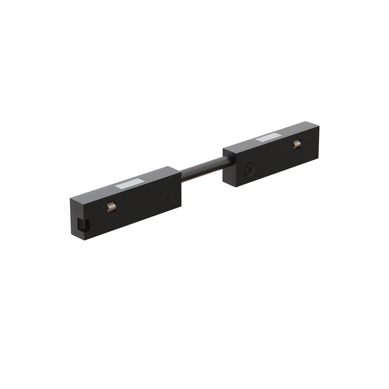 BLACK CORNER ELECTRICAL CONNECTOR WITH CABLE FOR MINI MAGNETIC TRACK 24V DC TMCCB
