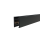 MINI MAGNETIC SURFACE/PENDANT TRACK 24V DC 2M BLACK TMS2MB