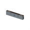 BLACK STRAIGHT ELECTRICAL CONNECTOR FOR MINI MAGNETIC TRACK 24V DC TMSCB