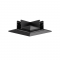 BLACK 90° CORNER FOR MINI MAGNETIC TRIMLESS TMT*MB TMT90B