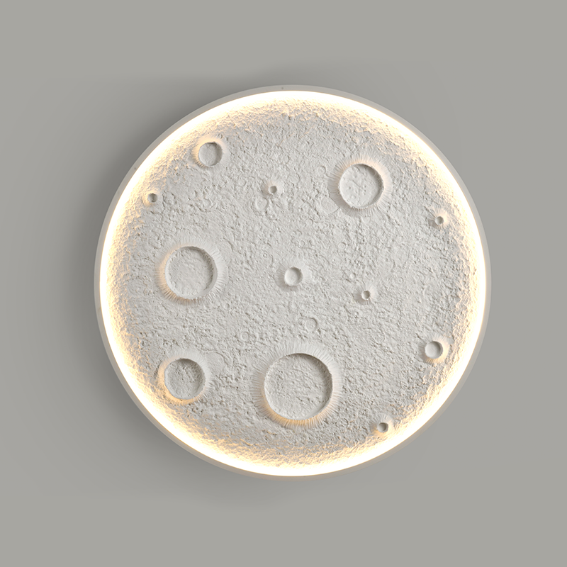 LED GYPSUM CEILING-WALL LIGHT NATURAL 32W 967Lm 3000K D600Χ70 MOND G8984LED