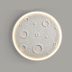 LED GYPSUM CEILING-WALL LIGHT NATURAL 32W 967Lm 3000K D600Χ70 MOND G8984LED