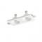 ROUND DOUBLE GYPSUM TRIMLESS SPOTLIGHT 260*130*45 REMY 2*GU10 G90032D
