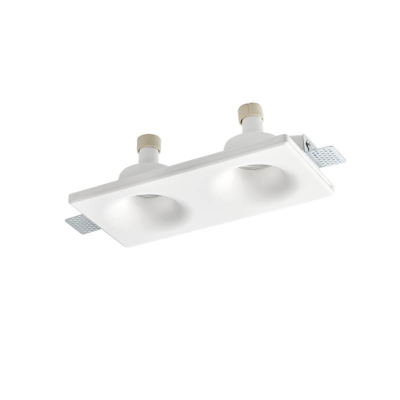 ROUND DOUBLE GYPSUM TRIMLESS SPOTLIGHT 260*130*45 REMY 2*GU10 G90032D