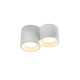 GYPSUM 2 ROUNDS CEILING LIGHT NATURAL 215*110*110 GENI 2*GX53 G96012