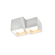 GYPSUM 2 SQUARE CEILING LIGHT NATURAL 265*235*150 GENI 2*GX53 G96022