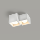 GYPSUM 2 SQUARE CEILING LIGHT NATURAL 265*235*150 GENI 2*GX53 G96022
