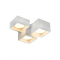GYPSUM 3 SQUARE CEILING LIGHT NATURAL 215*165*110 GENI 3*GX53 G96023