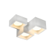 GYPSUM 3 SQUARE CEILING LIGHT NATURAL 215*165*110 GENI 3*GX53 G96023 GYPSUM 3 SQUARE CEILING LIGHT NATURAL 215*165*110 GENI 3*GX53 G96023
