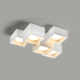 GYPSUM 5 SQUARE CEILING LIGHT NATURAL 370*270*150 GENI 5*GX53 G96025