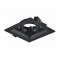 BLACK COLOR SPOT 1xGU10 130x130 XMGU1B