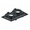 BLACK COLOR SPOT 2xGU10 130x225 XMGU2B