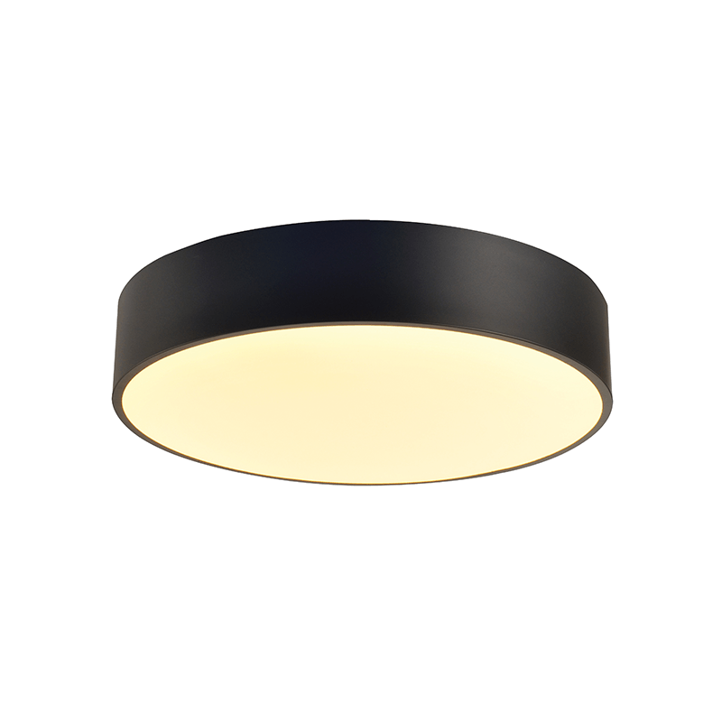 CEILING LUMINAIRE LED 50W 4800LM CCT BLACK METAL D50XH10CM OPTIMUS HM29LEDC50BKCCT