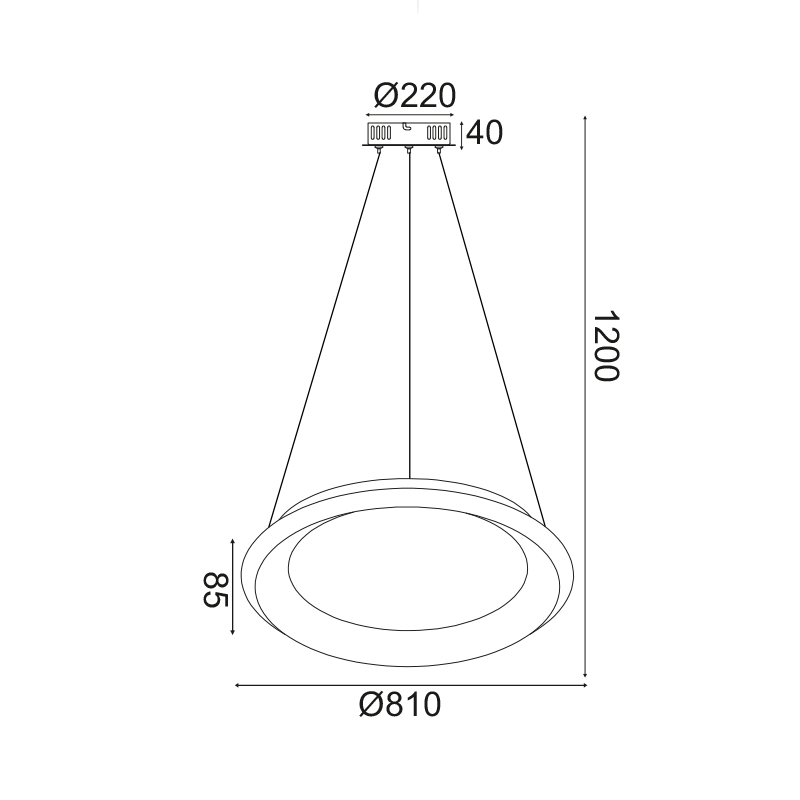 PENDANT LIGHT LED 73W CCT 5250LM WHITE METAL D81XH8,5CM DIANA BR71LEDP81WHCCT PENDANT LIGHT LED 73W CCT 5250LM WHITE METAL D81XH8,5CM DIANA BR71LEDP81WHCCT