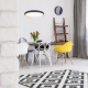 PENDANT LIGHT LED 73W DIMMER CCT 5250LM BLACK METAL D81XH8,5CM DIANA BR71LEDP81BKCCTD