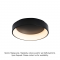 CEILING LUMINAIRE LED 48W DIMMER CCT 5350LM BLACK METAL D60XH14CM APOLLO BR81LEDC60BKCCTD
