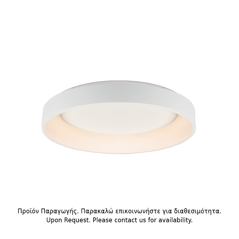 CEILING LIGHT LED 73W DIMMER CCT 5450LM WHITE METAL D78XH14CM APOLLO BR81LEDC78WHCCTD