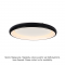 CEILING LIGHT LED 73W DIMMER CCT 5250LM BLACK METAL D81XH8,5CM DIANA BR71LEDC81BKCCTD