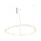 PENDANT LIGHTING LED 73W CCT 5800LM HARMONY WHITE ALUMINUM IP20 D80XH120CM BR97LEDP80WHCCT