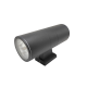 WALL LAMP UP-DOWN E27 DARK SANDY GREY RAL7016M HI7001GDS