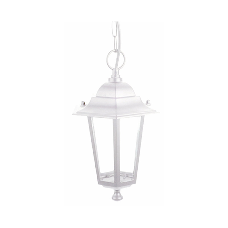 PENDANT LATERN LAMP E27 IP44 WHITE HI6025WMS