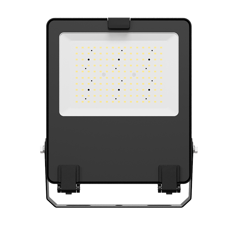 LED floodlight, 100W, 220-240v, CRI>70, 155lm/W,110° tempered glass, 5 years warranty, IP66, IK08, 4000K VADER10040