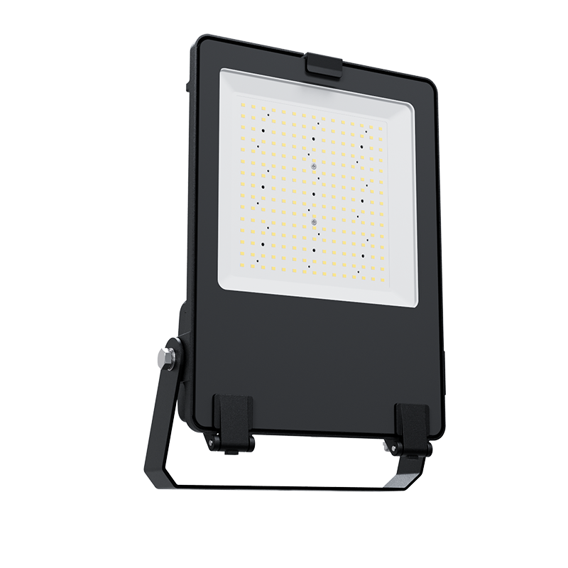 LED floodlight, 150W, 220-240v, CRI>70, 155lm/W,110° tempered glass, 5 years warranty, IP66, IK08, 3000K VADER15030