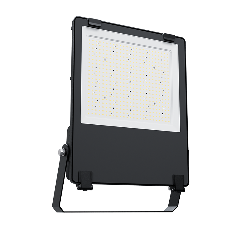 LED floodlight, 300W, 220-240v, CRI>70, 155lm/W,110° tempered glass, 5 years warranty, IP66, IK08,  4000K VADER30040