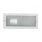 RECESSED CORRIDOR WALL LUMINAIRE WTH GRID NO 63 WHITE  RAL C3619M AC.045GL64WMS