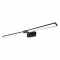 WALL MOUNTED LIGHTING LED 18W 1170LM 3000K BLACK ALUMINUM 810Χ140Χ55ΜΜ PAPIGION PN1403LEDW81BK