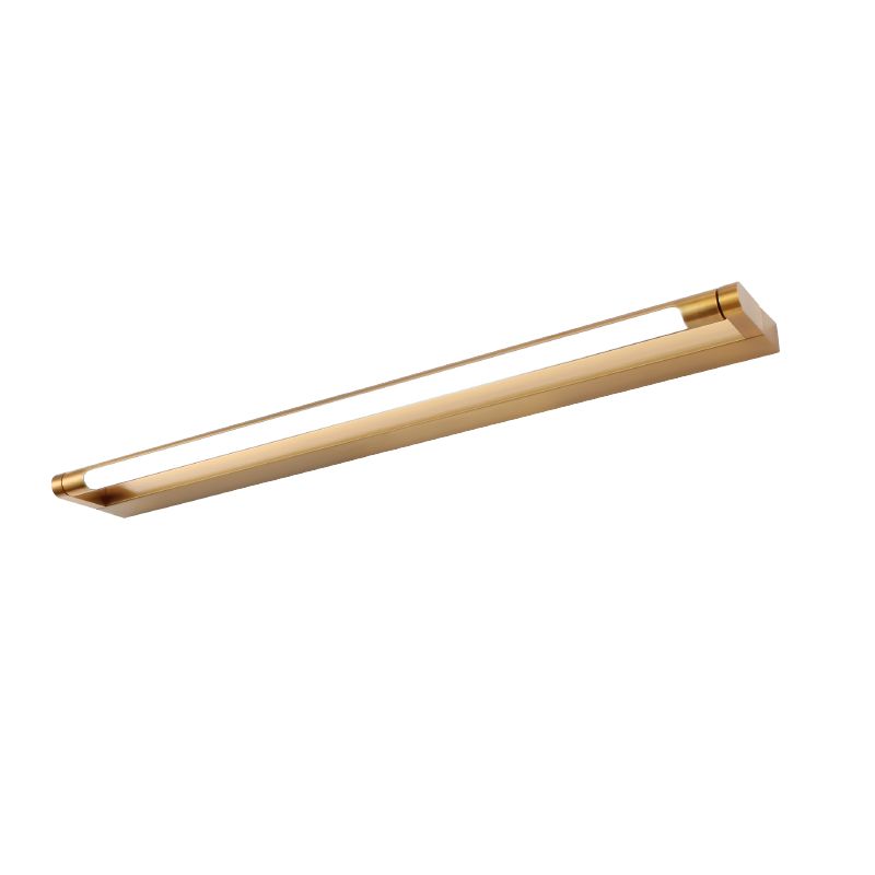 WALL MOUNTED LIGHTING LED 12W 780LM 4000K BRASS ALUMINUM 620Χ100Χ25ΜΜ BATI PN2834LED62BR