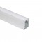 TIN CEILING/WALL ALUMINUM PROFILE WITH OPAL COVER 2m/pc P162U