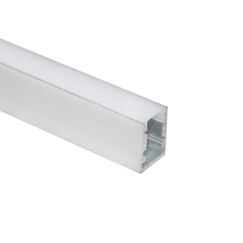 TIN CEILING/WALL ALUMINUM PROFILE WITH OPAL COVER 2m/pc P162U