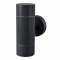 OUTDOOR WALL-SPOT LIGHT 2 BEAMS GREY 2XGU10 RAL7016M HI7031GDS