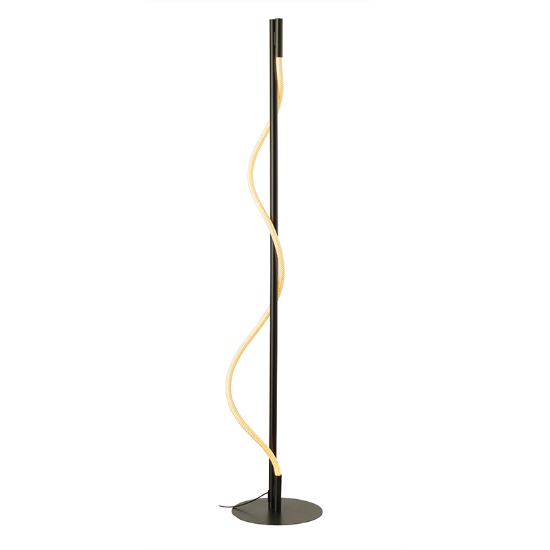FLOOR LAMP LED 20W 3000K 690LM MALPO METAL+SILICON IP20 D30*H160 V43178FBK1600