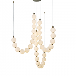 "PENDANT LAMP LED 54W 4000LM 3000K IP20 GOLD ALUMINIOUM + ACRYLIC " HM238LEDP36 "PENDANT LAMP LED 54W 4000LM 3000K IP20 GOLD ALUMINIOUM + ACRYLIC " HM238LEDP36