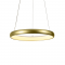 "PENDANT LUMINAIRE LED 24W 1900LM CCT IP20 GOLD METAL+ACRYLIC " HM23LEDP40GDCCT