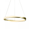 "PENDANT LUMINAIRE LED 42W 3300LM CCT IP20 GOLD METAL + ACRYLIC " HM24LEDP80GDCCT